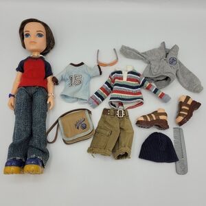 2003 Bratz Boyz Nu Cool KOBY Doll & Outfits Collection MGA Complete Vintage
